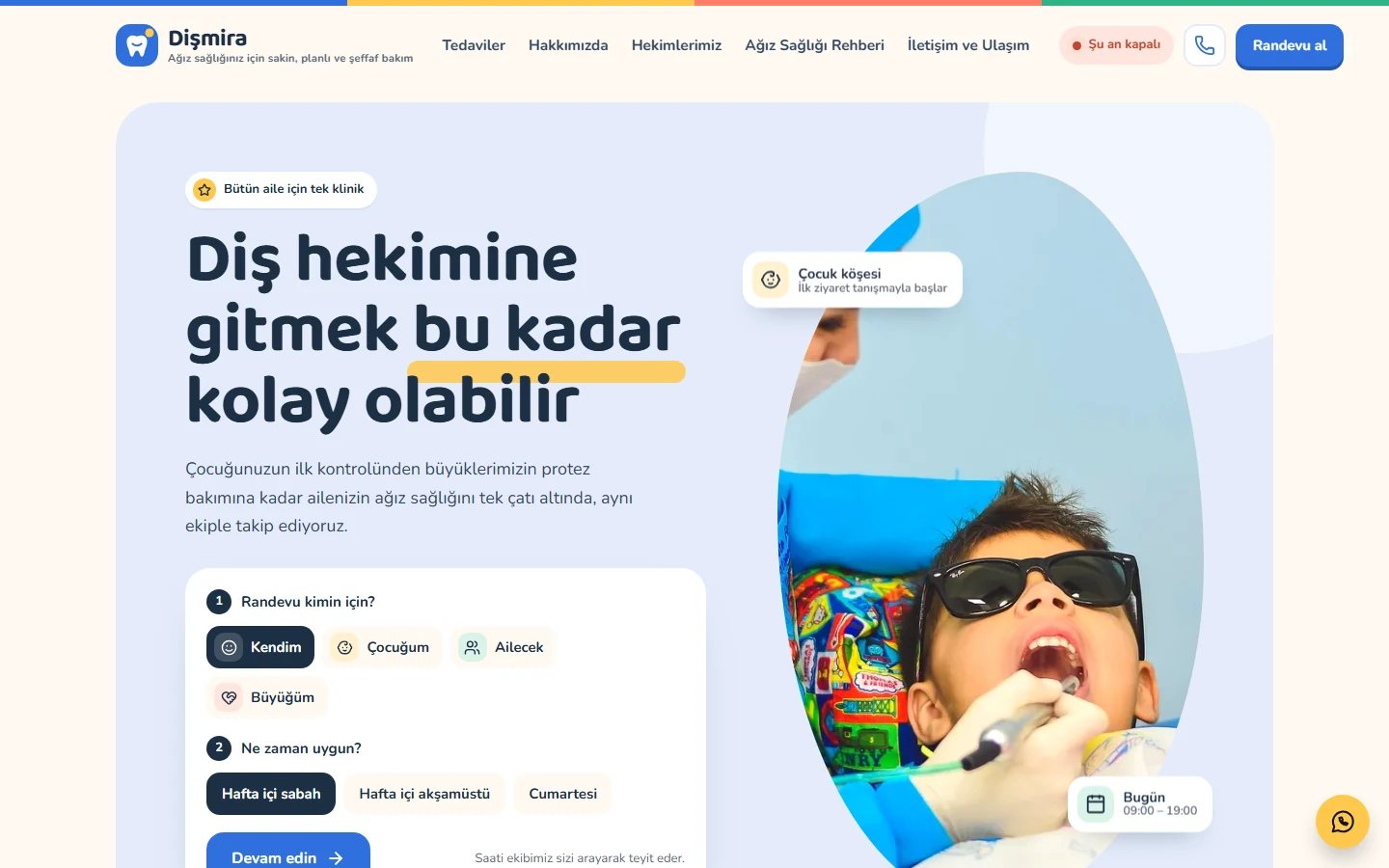 Diş Kliniği — Yuva teması