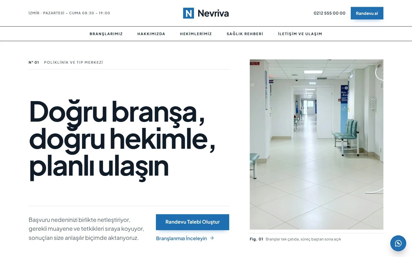 Klinik / Poliklinik — Editoryal teması
