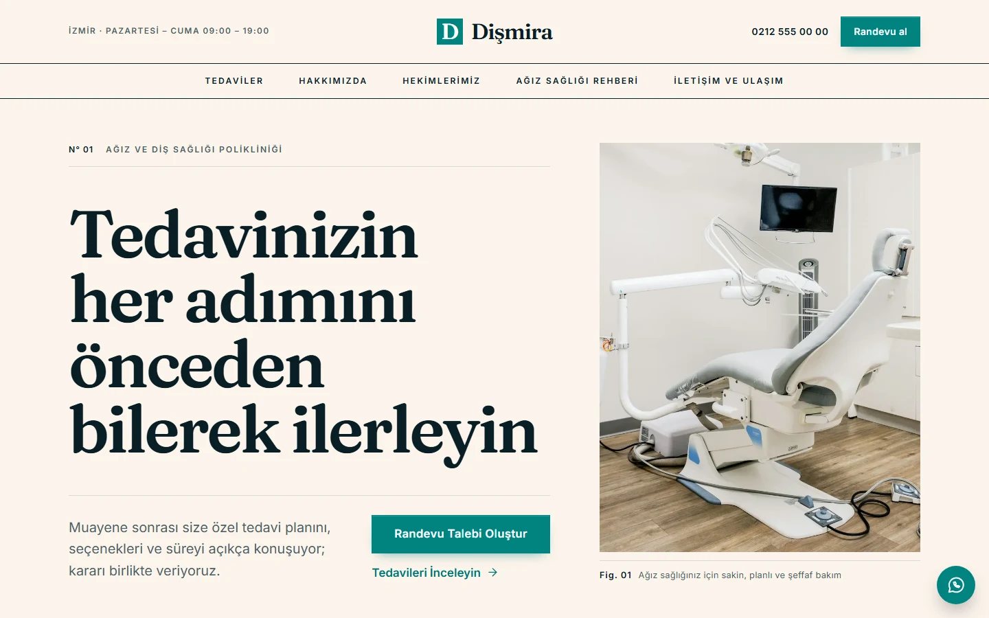 Diş Kliniği — Editoryal teması