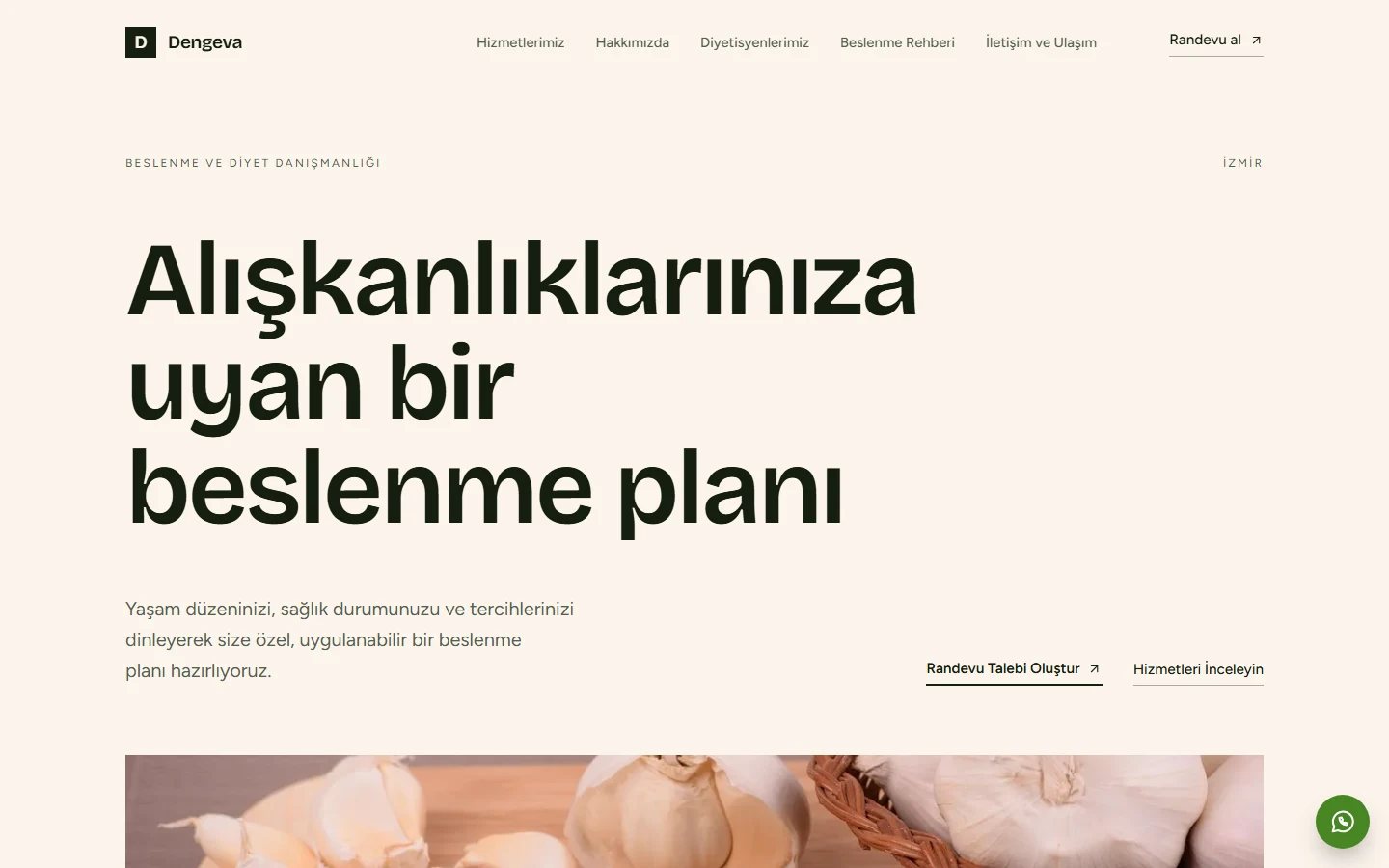 Diyetisyen — Yalın teması