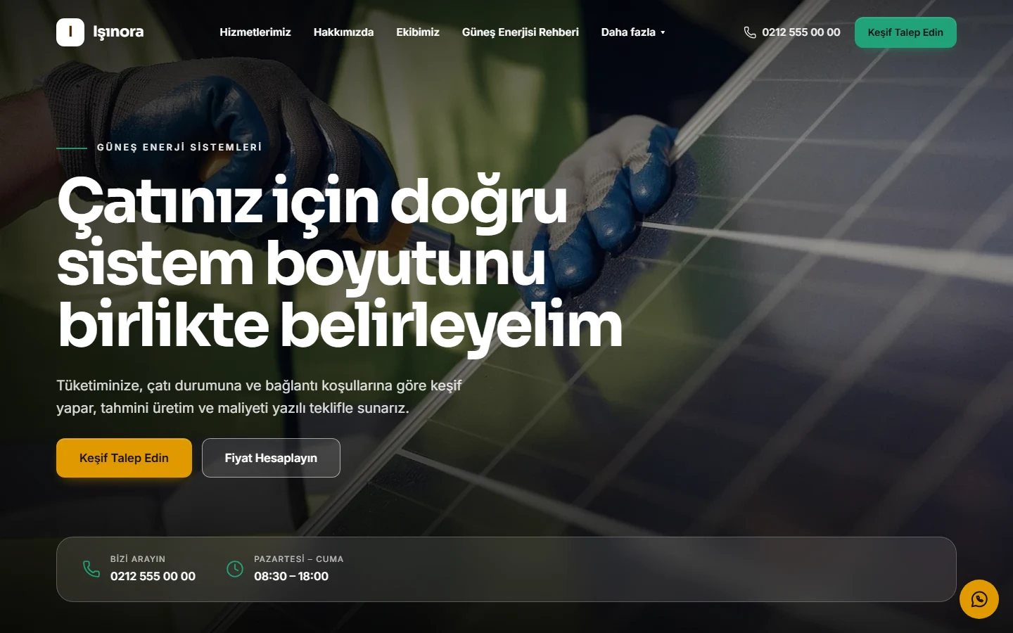 Güneş Enerjisi — Vitrin teması