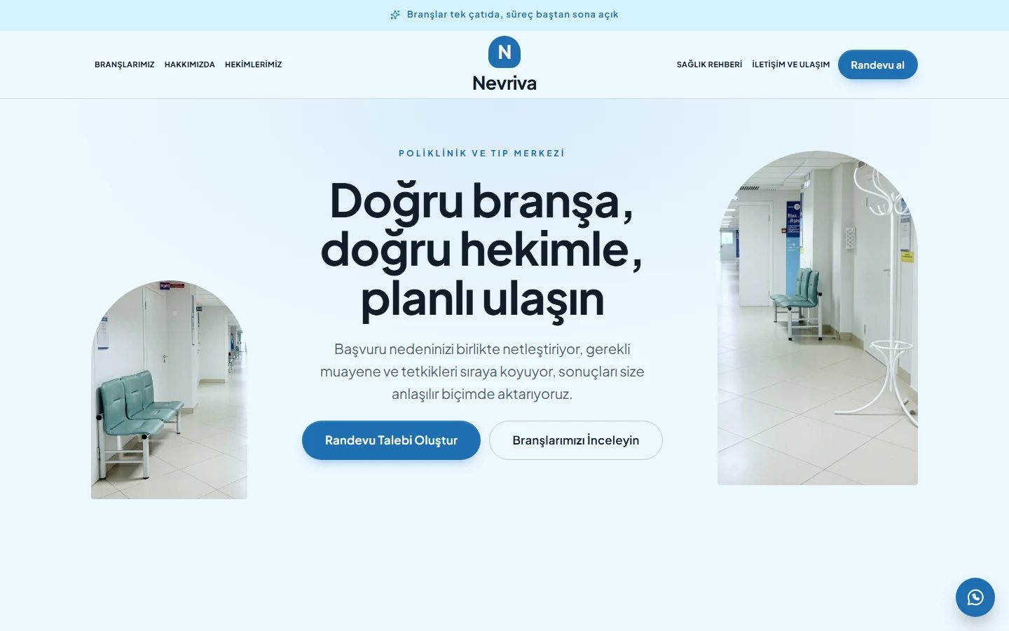 Klinik / Poliklinik — Butik teması