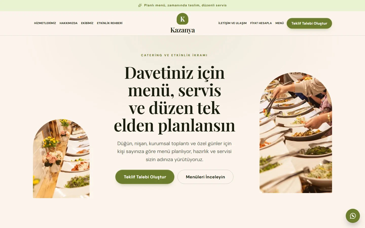 Catering — Butik teması